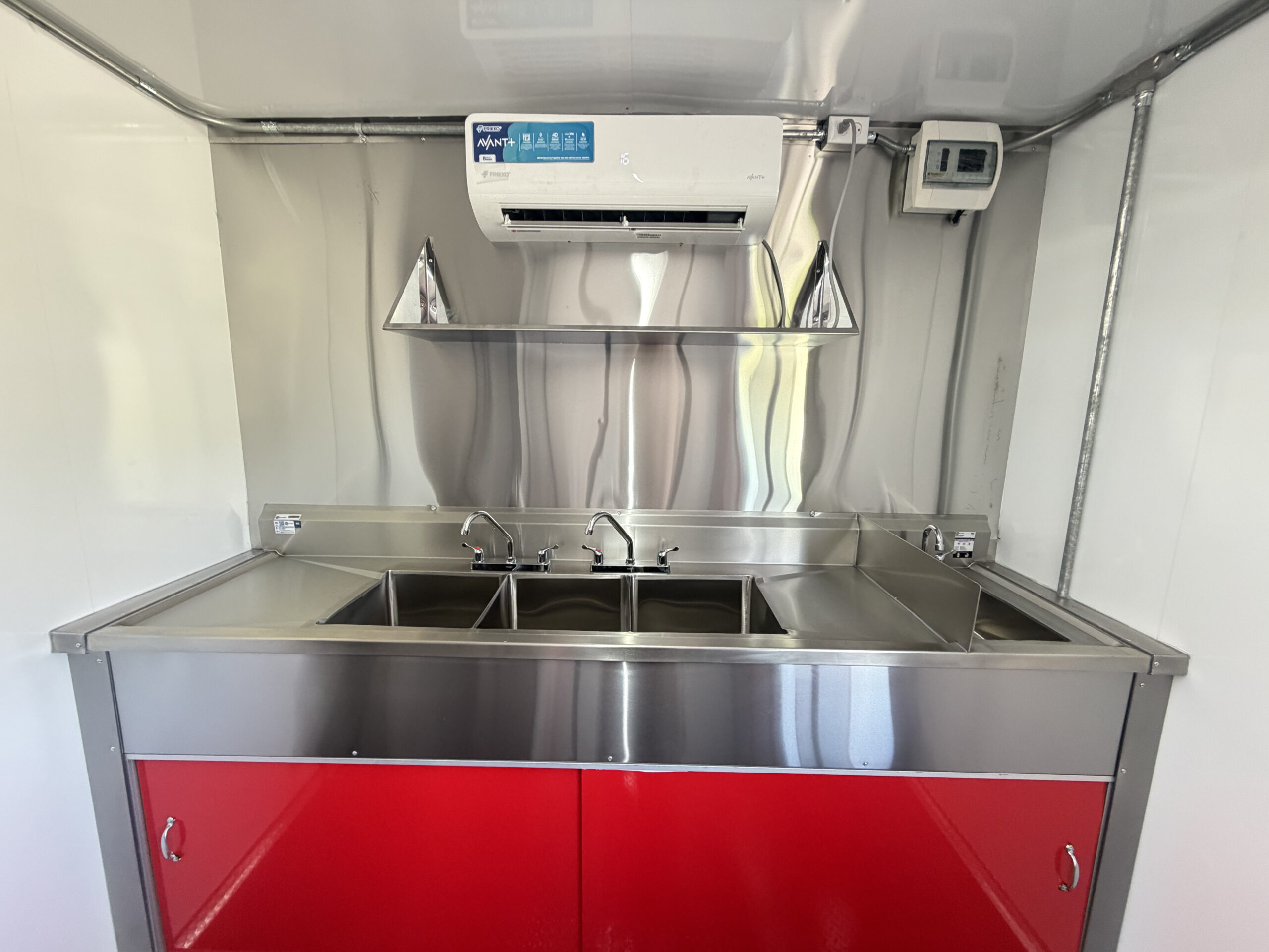2026 Red 8x16’ Food Trailer - Image 15