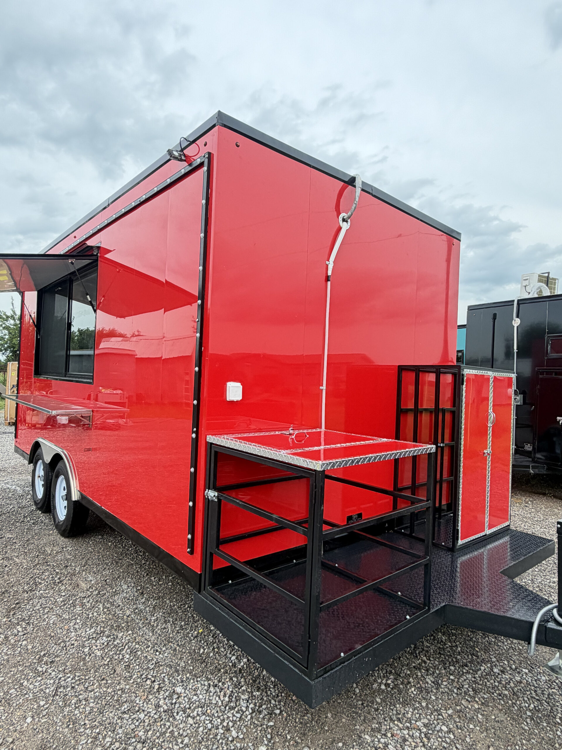 2026 Red 8x16’ Food Trailer - Image 11