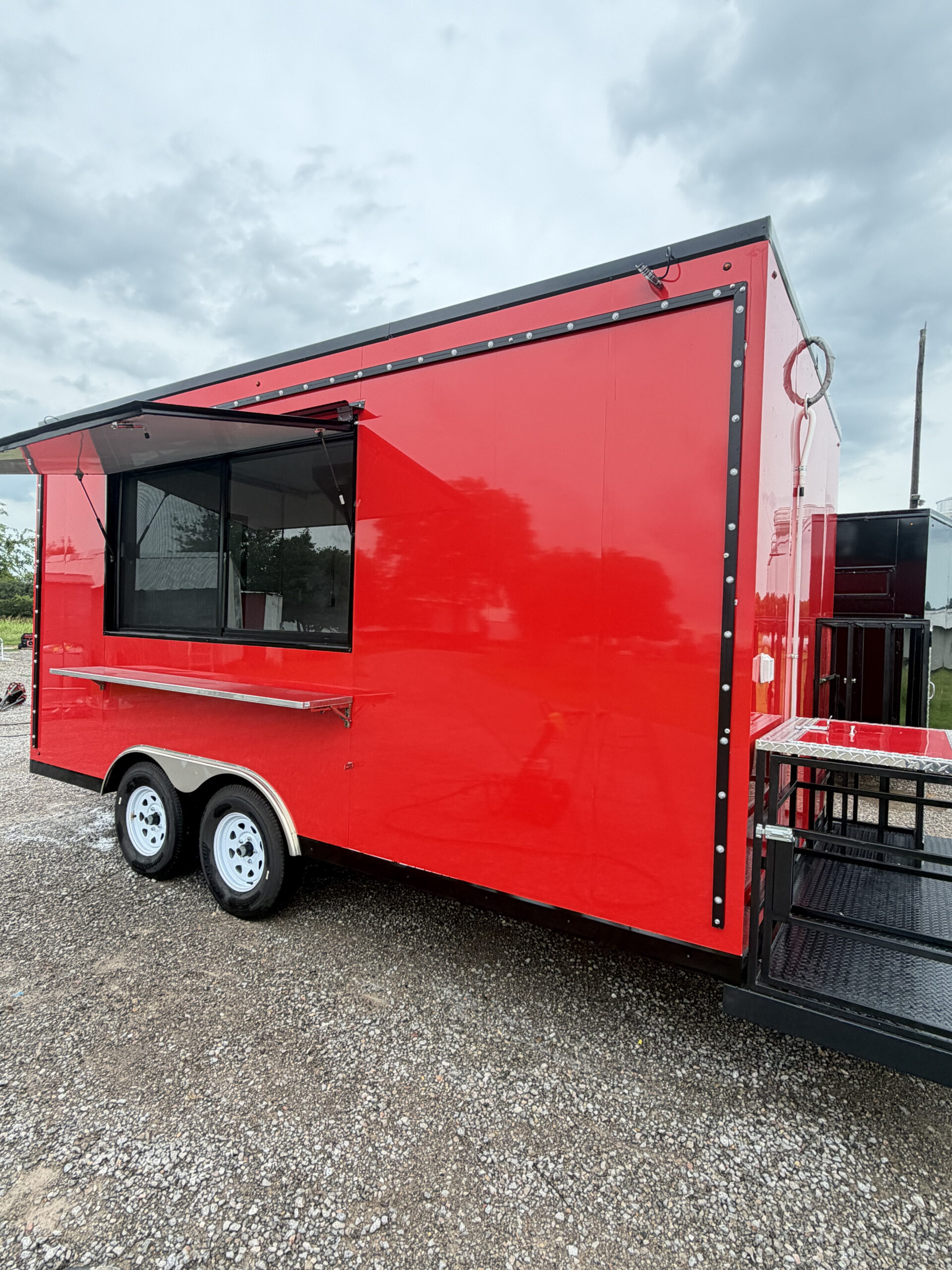 2026 Red 8x16’ Food Trailer - Image 3