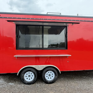 2026 Red 8x16’ Food Trailer