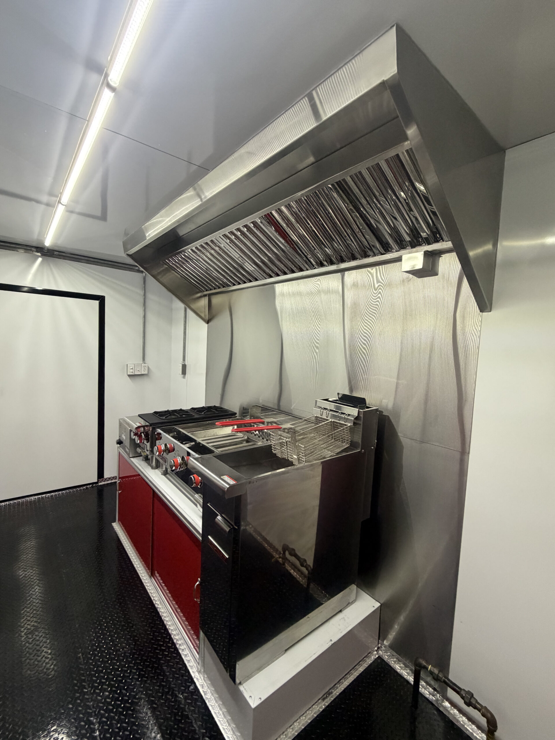 2026 Red 8x16’ Food Trailer - Image 20