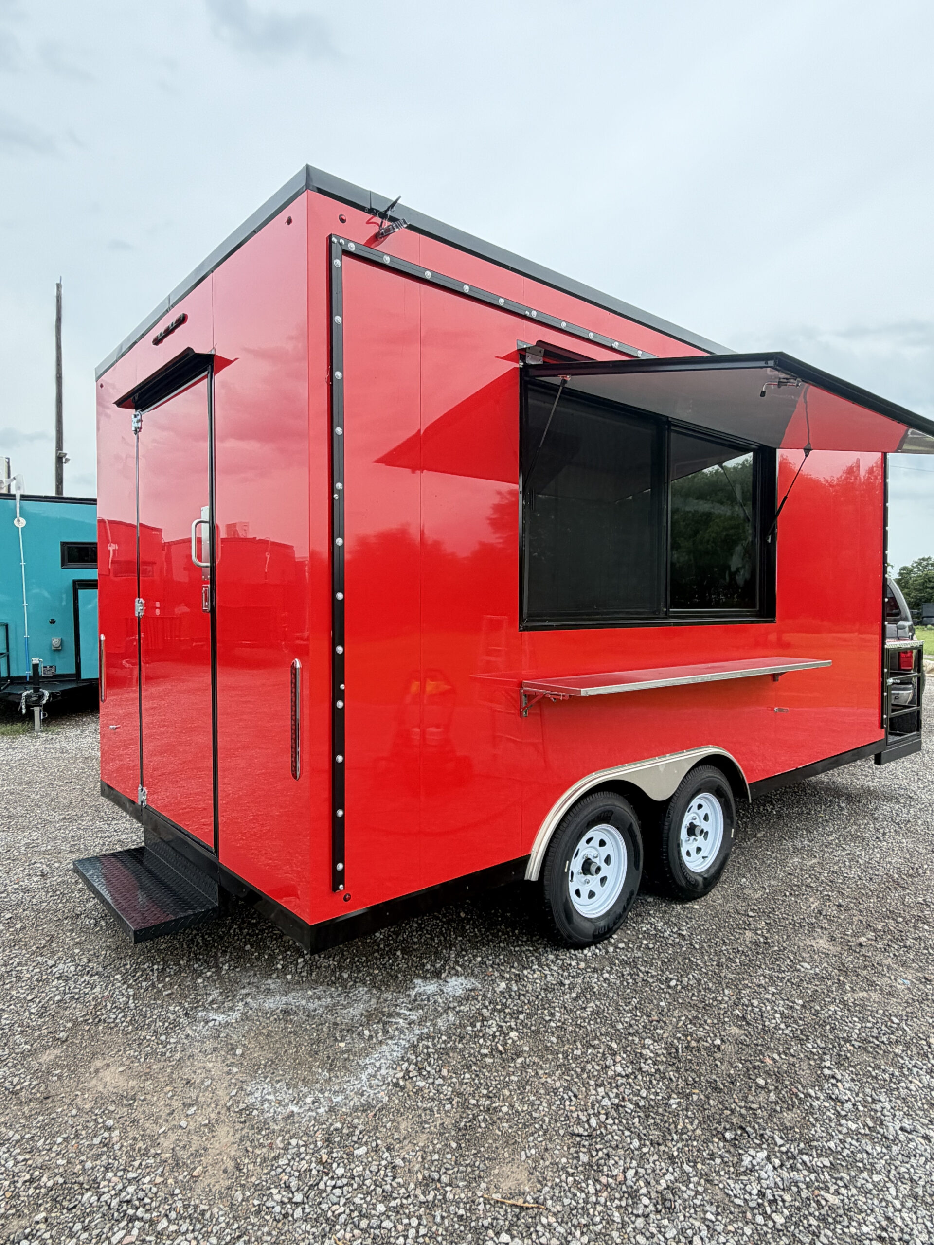 2026 Red 8x16’ Food Trailer - Image 4