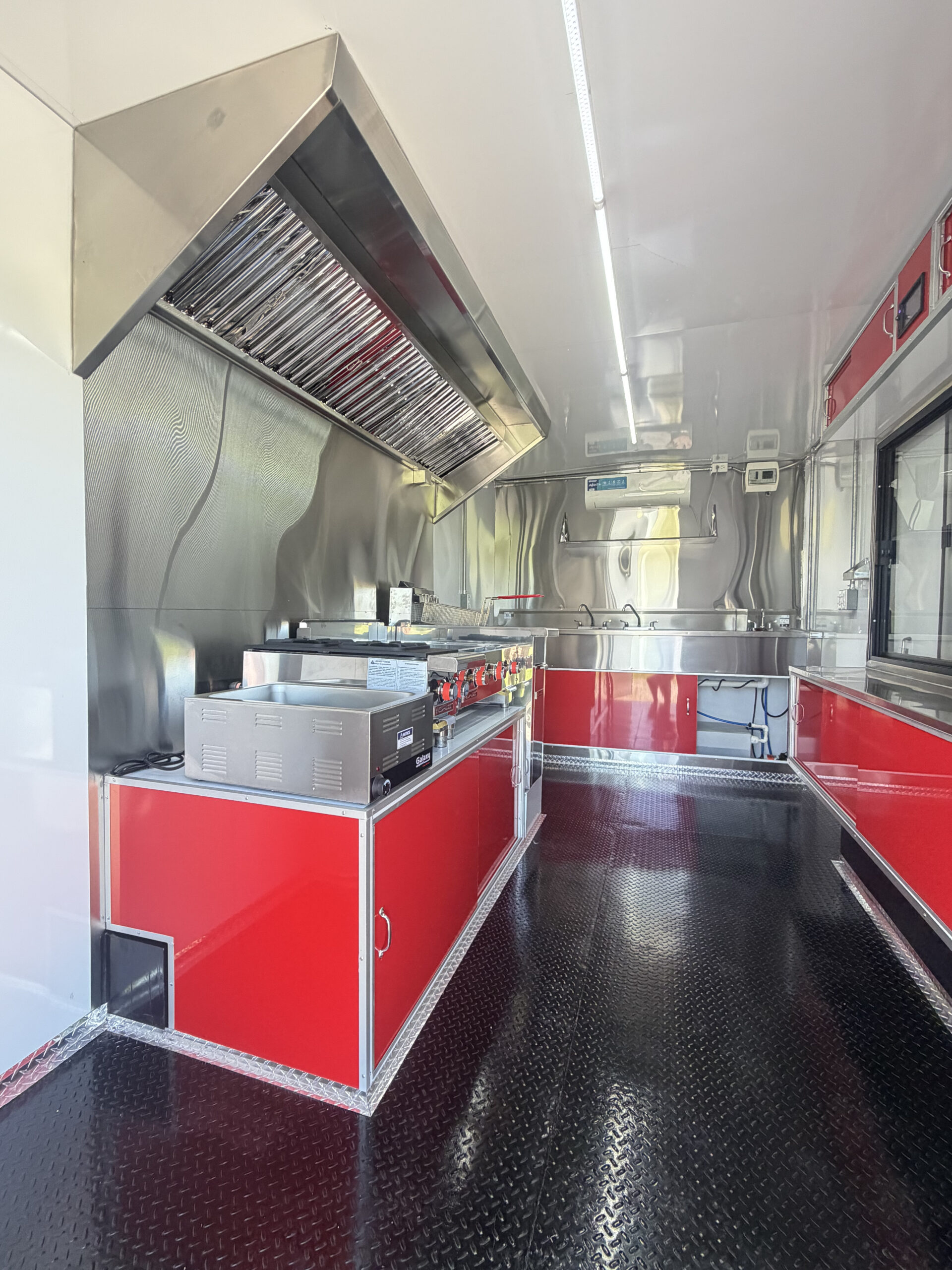 2026 Red 8x16’ Food Trailer - Image 25